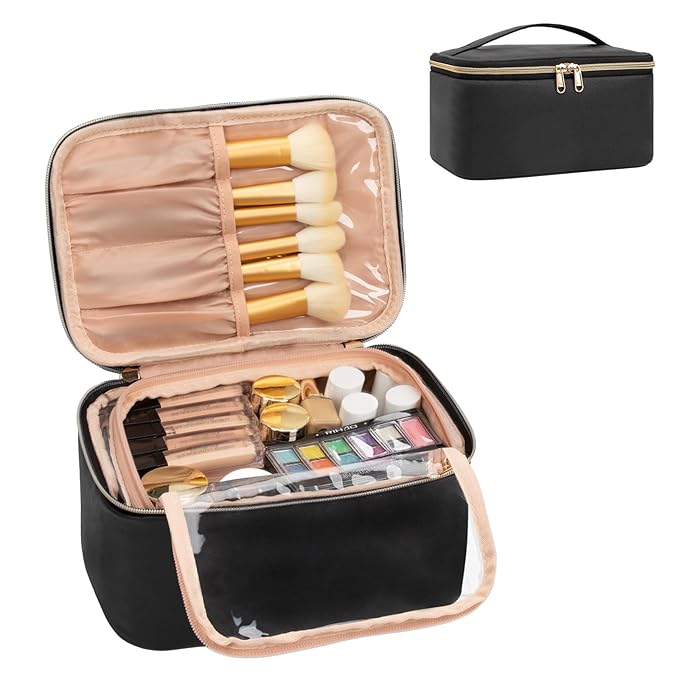 Ocheal makeup bag,travel cosmetic bag