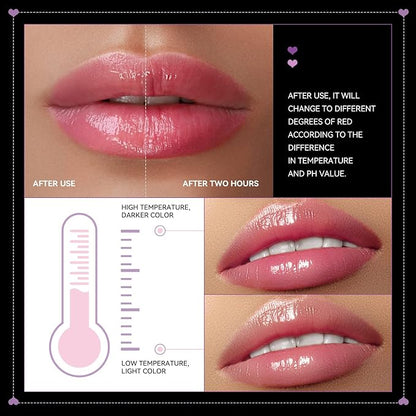 Color Changing Blush Lip Gloss For Lips Cheeks,Can Changing
