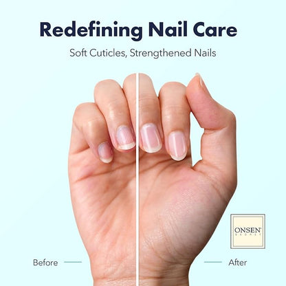 Organic Cuticle Oil for Nails - USA Made - Japanese Treatment for Damaged Nails - Natural Nail Cuticle Repair - Visible Results For Perfect Results - Nail Strengthener and Growth Reboot Oil 2x30ml