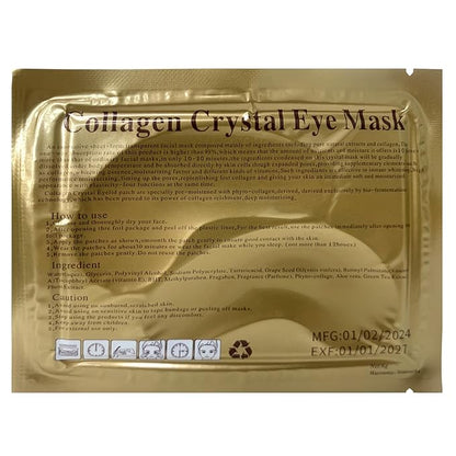 Jakuva 30 Pairs Under Eye Patches, Collagen Eye Mask Eye Patches for Dark Circles and Puffy Eyes, Reduce Wrinkles, Eye Mask Skincare for Moisturizing, Under Eye Mask Bulk for Your Face Care, Black