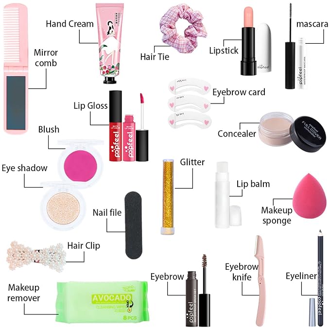 All-in-One Makeup Gift Set Carry All Makeup Kit