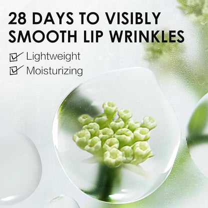 Hydrating Lip Serum Cream, Longlasting Moisturizing, Lightweight Lip Gloss, Semi-Matte Lipstick with Vitamin E, Crithmum Maritimum Essential oil, C202