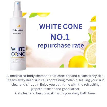 Vitamin C Moisturizing Body Lotion Spray, Japanese Hydrating Body Moisturizer for Dry Skin for Women & Men, Nourishing Skincare 8.2 oz