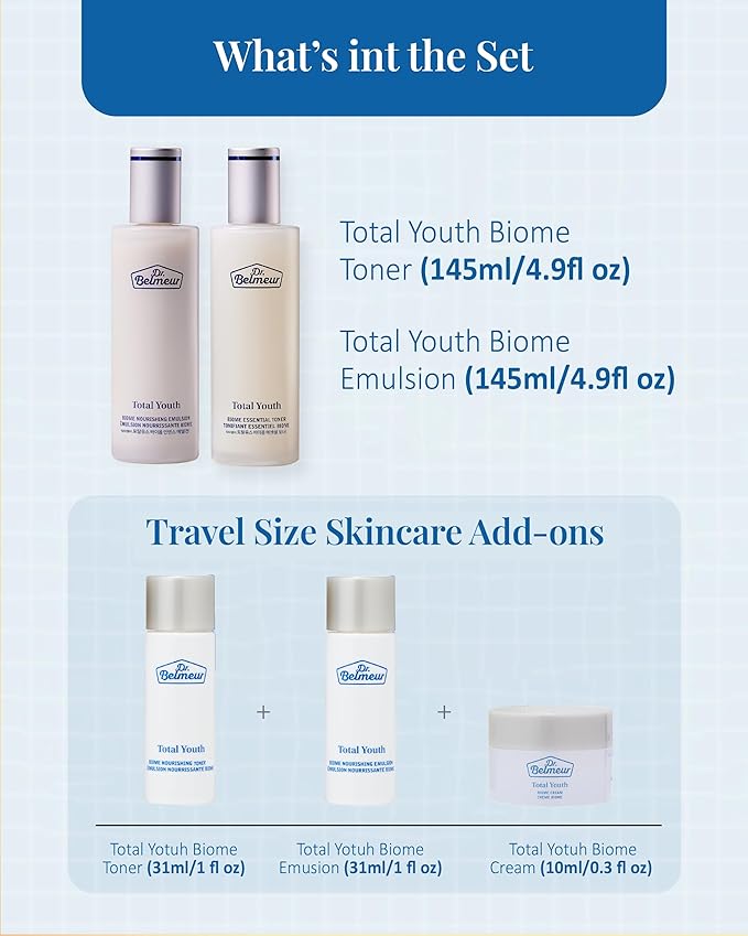 Total Youth Biome (Skincare Set, 12.2fl Age-Defying