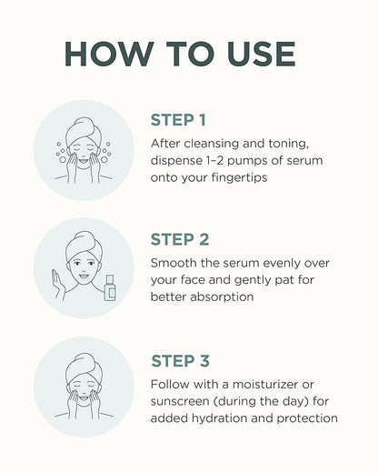 Heartleaf Hydra Calming Serum (1.35fl oz) - Soothing & Hydrating Serum for Sensitive Skin. With Heartleaf Extract, Hyaluronic Acid & Panthenol