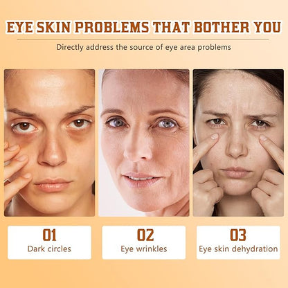 2 PCS Lumibalm Eye Serum Stick, Lumibalm Balm Stick, For Under Eye Bags, Erase Dark Circles Fade Lines, Deeply Moisturizes, Anti Aging Serum Stick