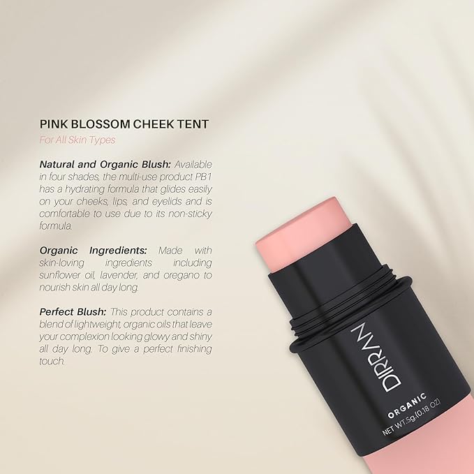 3 in 1 Natural Ingredient 90% Organic Blusher