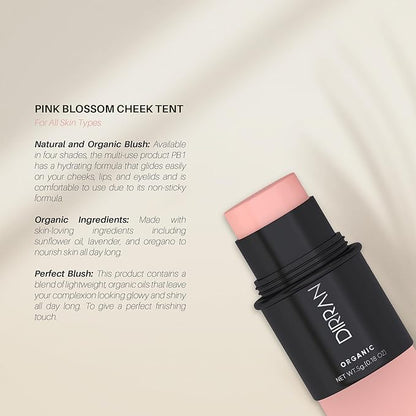 3 in 1 Natural Ingredient 90% Organic Blusher
