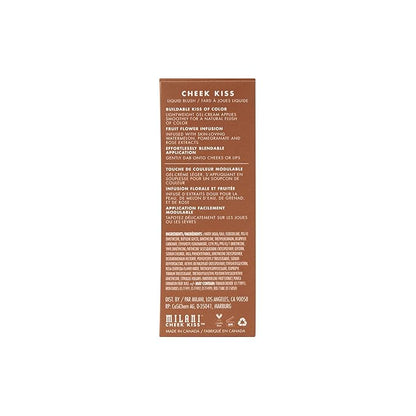 Milani Cheek Kiss Liquid Blush Makeup - Blendable