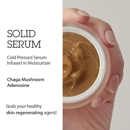 BLITHE Skin Care Solution Bundle – Caffeine Eye Cream, Pressed Serum Tundra Chaga, Vital Treatment 6 Calming Leaves
