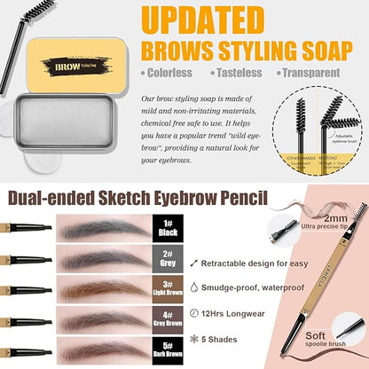All in One Makeup Kit,Includes Naked Eyeshadow,CC Cream,Liquid