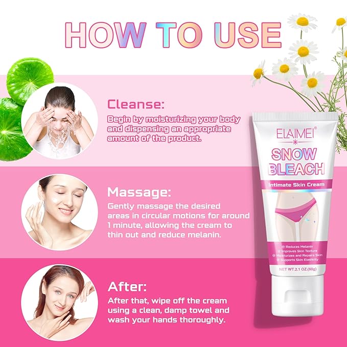 Skin Lightening Cream, Intimate Area Skin