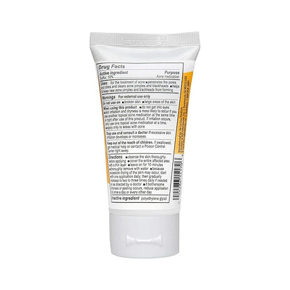 De La Cruz Sulfur Ointment - Cystic Acne Treatment for Face and Body - Daily 10 Min Spot Treatment Mask - Safe and Effective Game Changing Hormonal Acne Treatment that Clears Up Pimples - 2.6 OZ Tube
