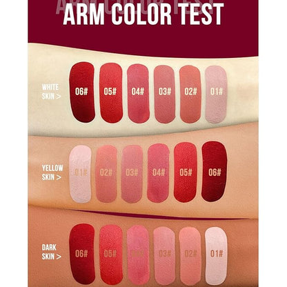 Matte Liquid Lipstick Makeup Set, 3Pcs Long Lasting Long