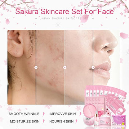 Skincare Set for Teenage Girls, Japan-Sakura