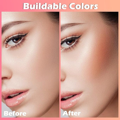 Boobeen Color Changing Liquid Blush Long Lasting Waterproof Dewy Finish