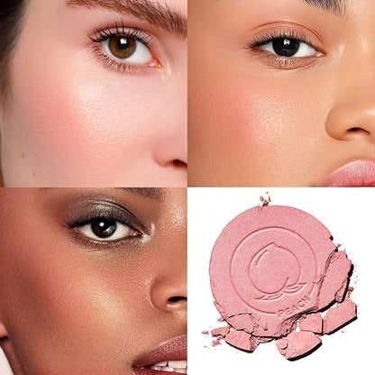 Face Blush, Powder Blush Makeup, Longlasting Highly Pigmented 06 PEACH