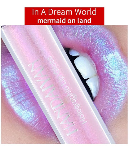 MAEPEOR Glitter Liquid Lipsticks Set 6 Colors Diamond Shimmer Metallic Lipstick Waterproof Long Lasting Makeup Kit Face Eye Glow Shimmer Shinning Lip Gloss Set (Set 01)