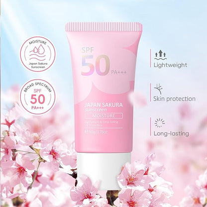 Sakura Skincare Set, Skin Care Set For Teen Girls, Skincare Gift Set Cherry Blossom Beauty Set, Deep Cleaning Skincare Facial Kit, Teen Skin Care Kit Birthday Gift - 8 Pack Travel Skincare