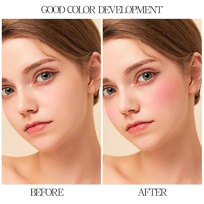 Boobeen Blush Stick, Lightweight Blendable Blush Tint Cheek