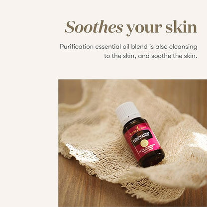 Young Living Purification Essential Oil Blend - 5ml | Pure and Refreshing Aroma | Cleansing Properties | Aromatic Diffuser | Vegan & Gluten-Free | Skincare-Friendly