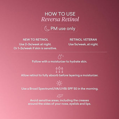 toty By Sofia Vergara - Reversa Retinol Photoage-Defying Serum - Anti-Aging to Reduce Lines and Wrinkles for Firm and Plump Skin - 0.5% Micro-Encapsulated Retinol, 5% Niacinamide, 2% NAG - 1.0 fl oz