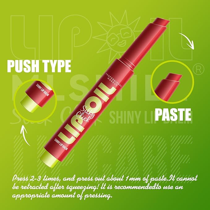 Brown Lip Gloss Stick Moisturizing Lip Makeup Lip Plumper Gloss Lightweight Buildable Vegan Lipbalm Plumping Lipgloss For Women Girls Long-Lasting Dry Lip Care, 04#