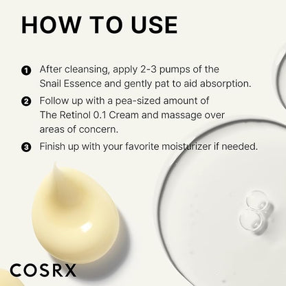 COSRX Glass Skin Korean Skincare Set- oz