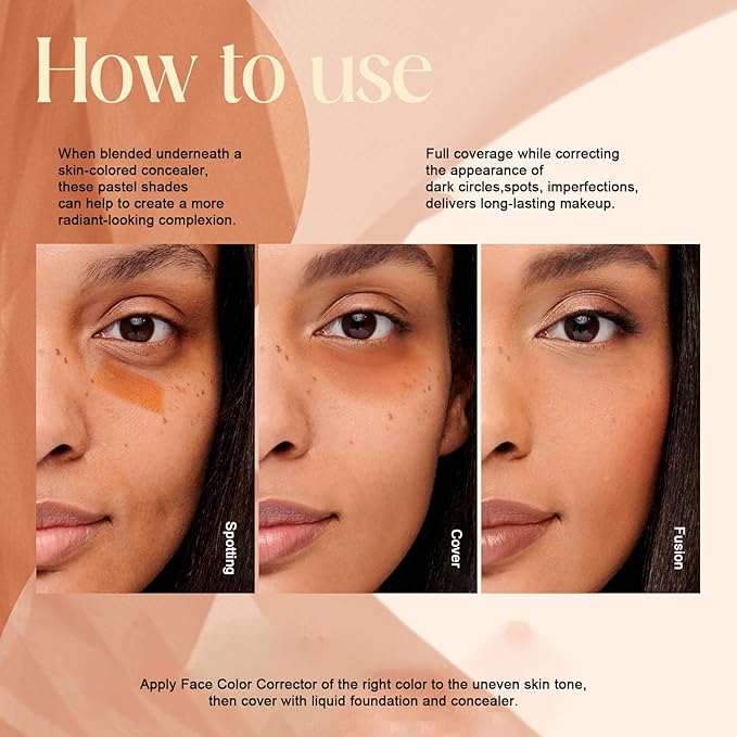 Makeup Blush Palette + Cream Contour Palette Kit,