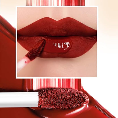 12Pcs Makeup Matte Lipstick Lip Kit, Non-Stick Cup Not Fade Velvety Liquid Lipstick Waterproof Long Lasting Durable Nude Lip Gloss Beauty Cosmetics Gift Box Makeup Set Kit (Natural Lip Collection)