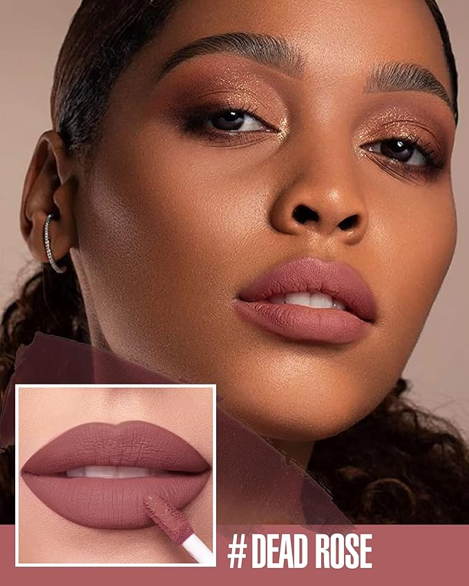 Brown Lipstick Matte, Dark Brown Liquid Lipstick Long Long