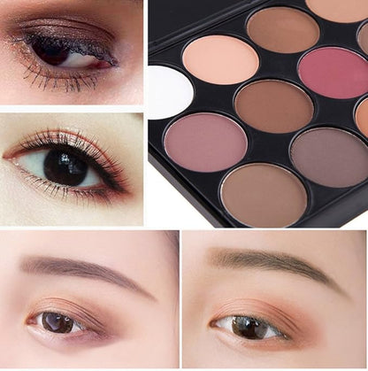 15 Colors Eyeshadow Makeup Palette Cosmetic Contouring Kit