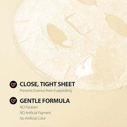 SHIONLE 12 Combo Pack B Essential Facial Mask Sheet, 6 Types Korean Essence Skincare Home Spa Self Care Treatment Mask, Hydrating Soothing For All Skin