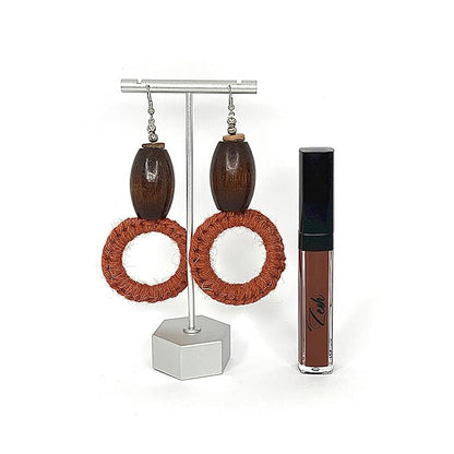 Zesh Brown Full Coverage Lipstick - 8ml Made In Canada