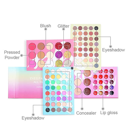 All-in-One Makeup Gift Set Carry All