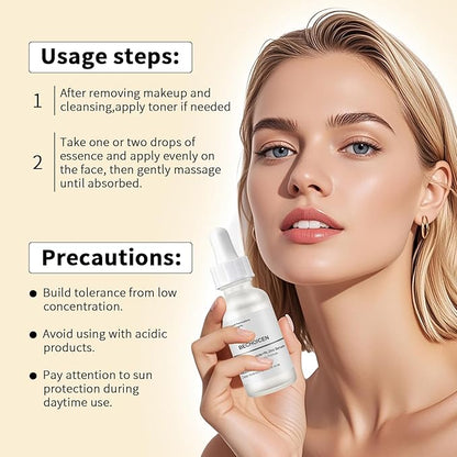 Niacinamide 10% + Zinc 1% Face Serum For Women,Niacinamide Hydrating Serum with Hyaluronic Acid for Oil Control & Anti Acne, 30 ml Anti Aging Niacinamide Serum for Skin Barrier Repair,2Pcs