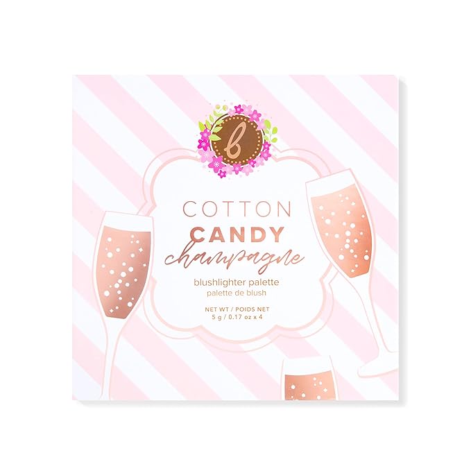 Beauty Bakerie Cotton Candy Champagne Blush Makeup Palette,