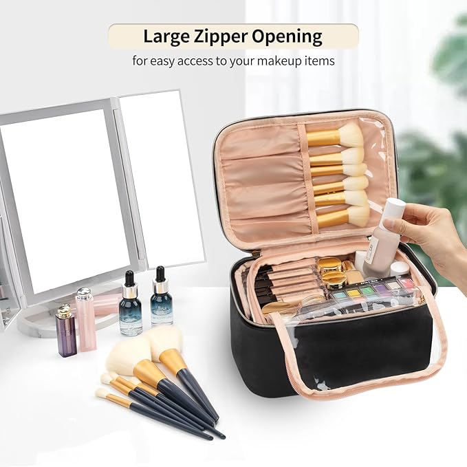 Ocheal makeup bag,travel cosmetic bag