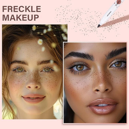 Natural Freckle Blush Makeup Kit- Liquid Fake Freckle for Cheek
