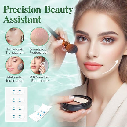 Face Tape Lifting Invisible,200PCS Face Lift Tape Invisible, Turkey Neck Tape Face Lifter Tape for Makeup Facelift Tape Instant Face Lift Facial Tape for Women Double Chin Jowls Eyebrow Sagging Skin
