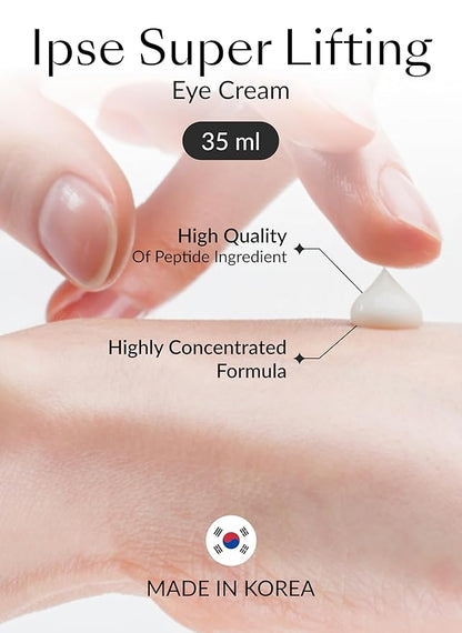 IPSE Super Lifting Eye Cream Korean Skincare Beauty Anti Age Anti Wrinkle Lifting Removes Dark Circles Puffiness