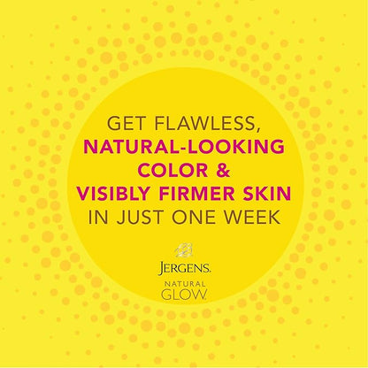 Jergens Natural Glow + Firming Daily Moisturizer Medium to Tan Skin Tones 7.5oz