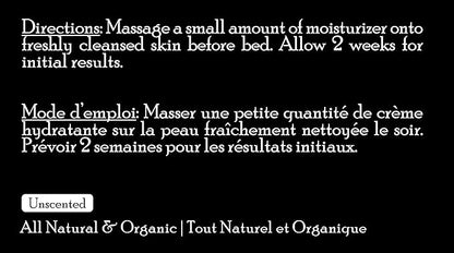 Brickell Men's Revitalizing Anti-Aging Cream For Men, Natural and Organic Anti Wrinkle Night Face Cream To Reduce Fine Lines and Wrinkles, 2 Ounce, Unscented