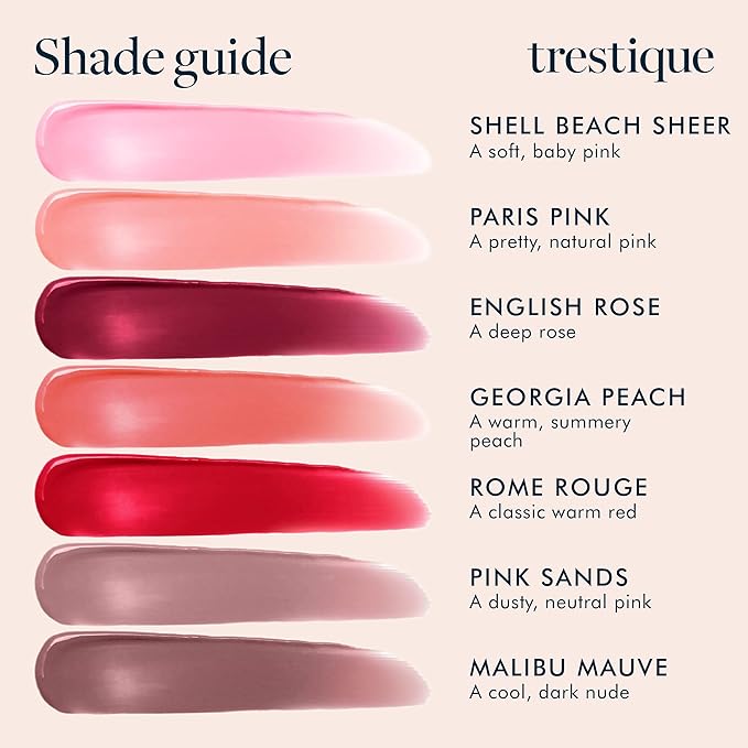 TRE'STIQUE trestique Prime And Shine Lip Crayon, Refillable Shiny Lipstick With Built-in Lip Primer, Clean Beauty Makeup Lipstick, Lipstick For Women, 2-in-1 Glossy Lipstick and Lip Primer