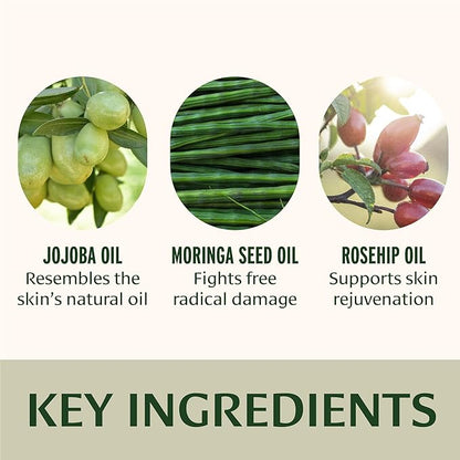 Banyan Botanicals Face Oil – Luxurious Ayurvedic Face Oil – Clean Skincare with Rosehip Oil and Jojoba Oil for Skin that Glows – 0.5 oz – Non-GMO, Cruelty Free, Paraben & Phthalate Free