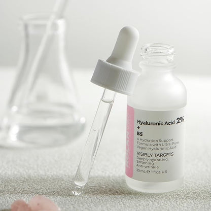 ROLANYIN Hyaluronic Acid 2% + Vitamin B5 Facial Serum for Intense Hydration Plumping and Nourishing Soothing Anti Aging Benefits Skin Repair and Elasticity Enhancement Skin Care