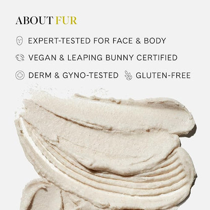 Fur KP Body Scrub - Powerful 14% AHA Body Scrub for Keratosis Pilaris or Rough Patches to Smooth and Clear Skin using Lactic Acid and Physical Exfoliants While Moisturizing the Skin - 6 oz
