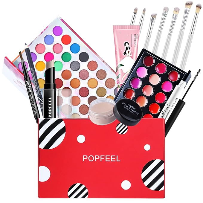 All-in-One Makeup Gift Set Carry All Makeup Kit