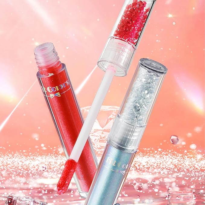 lipsticks 6PCS Luminous Luminous Lip Gloss - Diamond Gloss