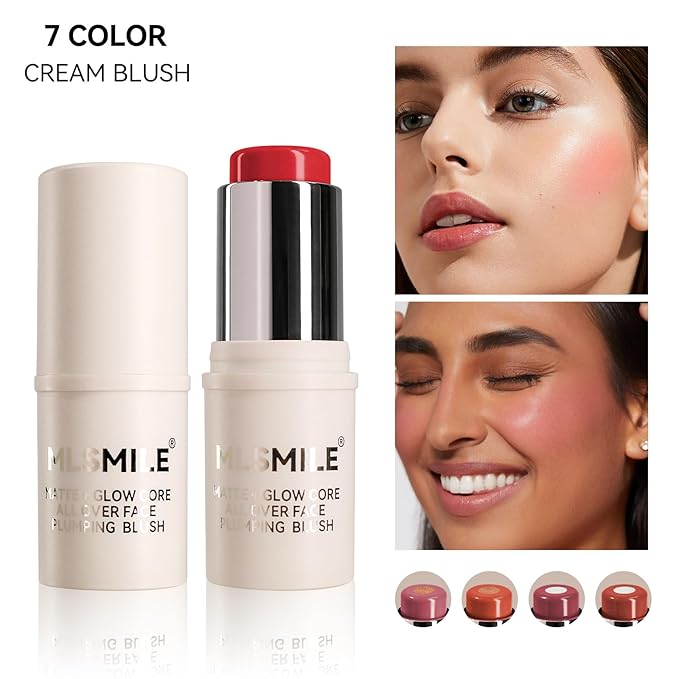 Cream Blush, Jelly Blush, Beauty Blush Makeup Sticks, Stick #04